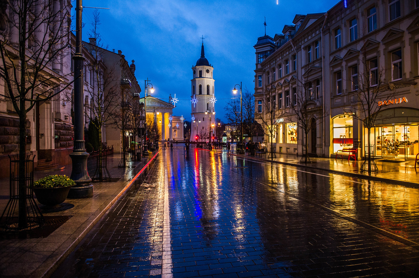 Ночные улицы Калининграда